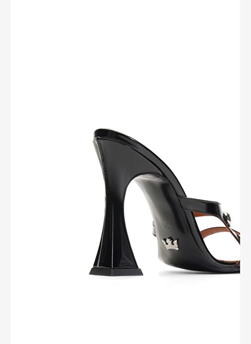 Carmela Rugan 10 Cm Topuklu Terlik - Görsel 5