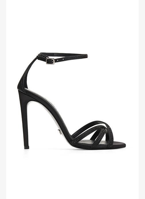 Mırela Saten 10 Cm Topuklu Ayakkabı - Görsel 2