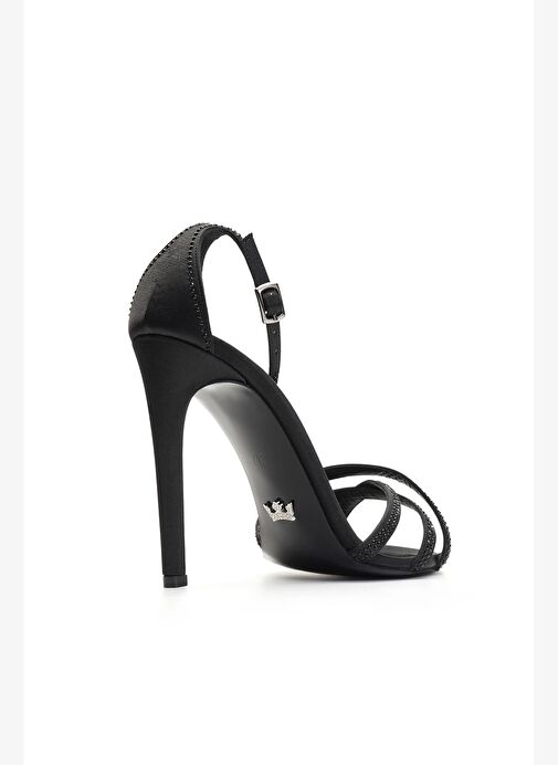 Mırela Saten 10 Cm Topuklu Ayakkabı - Görsel 5