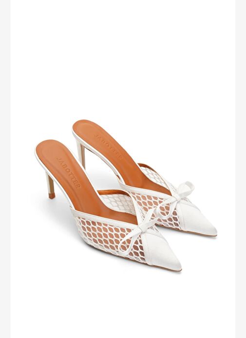 Ravello Saten 8 Cm Topuklu Terlik - Görsel 3