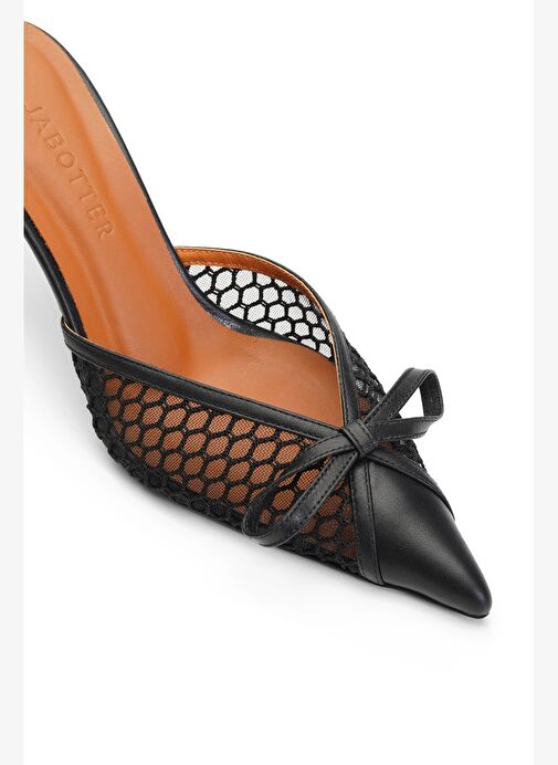 Ravello Deri 8 Cm Topuklu Terlik - Görsel 3