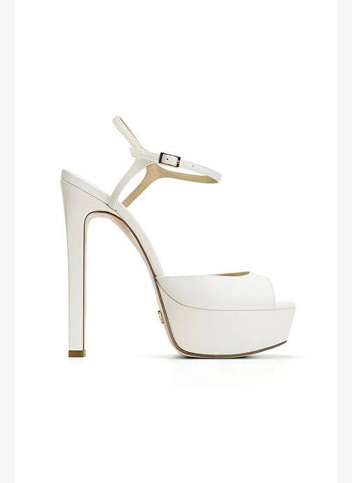 Brıda Deri 14 Cm Platform Topuklu Ayakkabı - Görsel 2