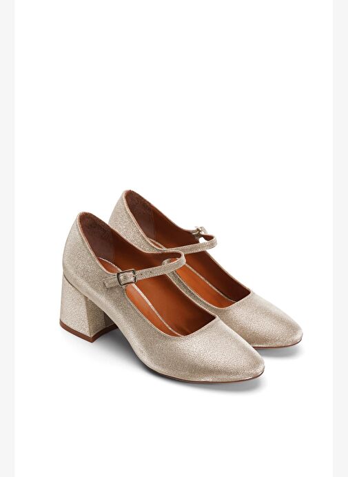 Claudia Simli 10 Cm Topuklu Ayakkabı - Görsel 3