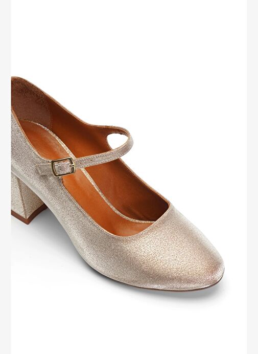 Claudia Simli 10 Cm Topuklu Ayakkabı - Görsel 4