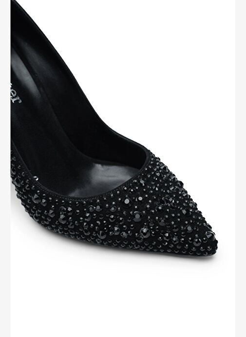 Stavroz Süet 8 Cm Stiletto - Görsel 5