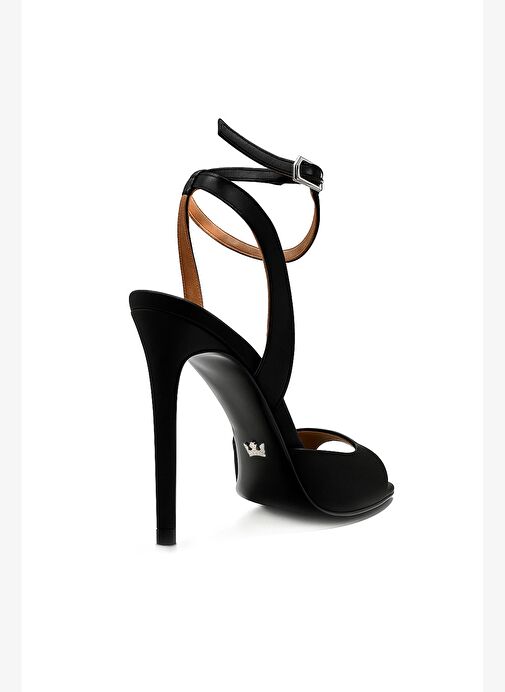 Jessica Saten 10 Cm Topuklu Ayakkabı - Görsel 4