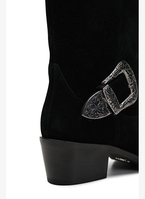 Janet Süet 4 Cm Kovboy Bot - Görsel 4