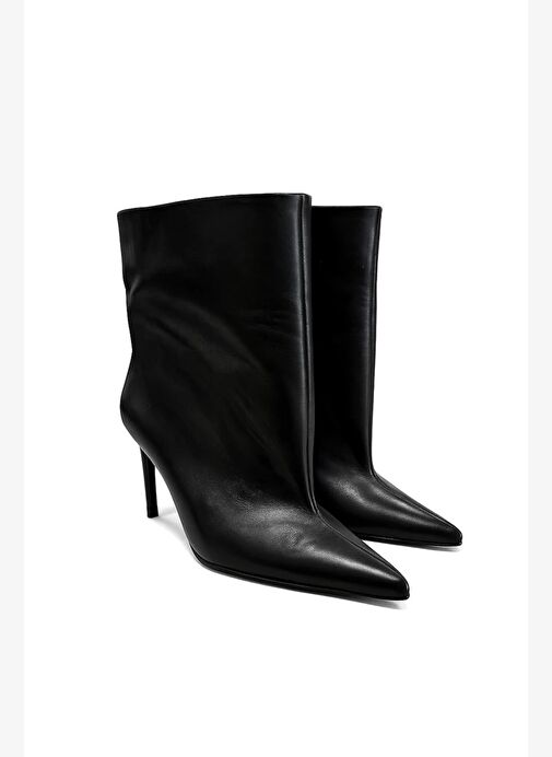 Tilda Deri 8 Cm Topuklu Bot - Görsel 4