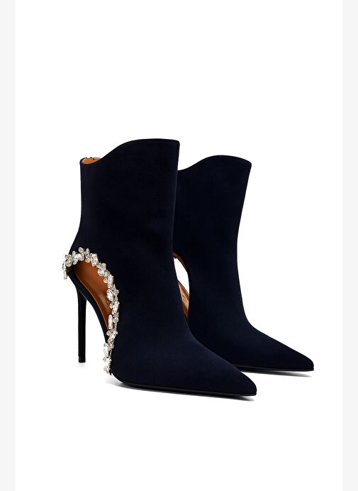 Gıselle Süet 10 Cm Topuklu Bot - Görsel 3