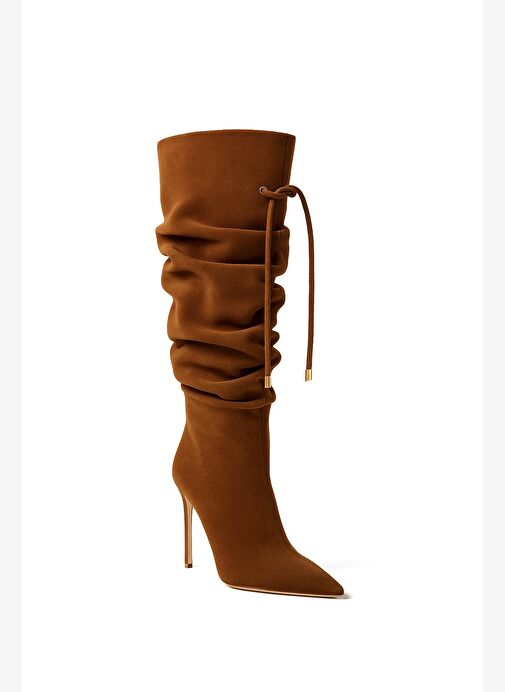 Lourdes Süet 10 Cm Topuklu Çizme - Görsel 3