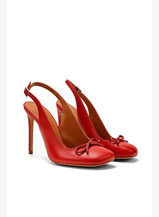 Doha II Deri 10 Cm Topuklu Ayakkabı - Görsel 3