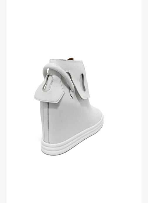 Jr. Jojo Deri 10 Cm Topuklu Bot - Görsel 4