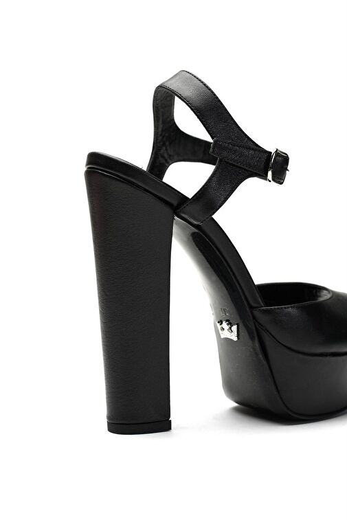 Jabotter Nifty Deri Platform Topuklu Ayakkabı - Görsel 3