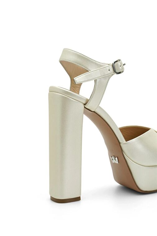 Jabotter Carla Deri Platform Topuklu Ayakkabı - Görsel 5