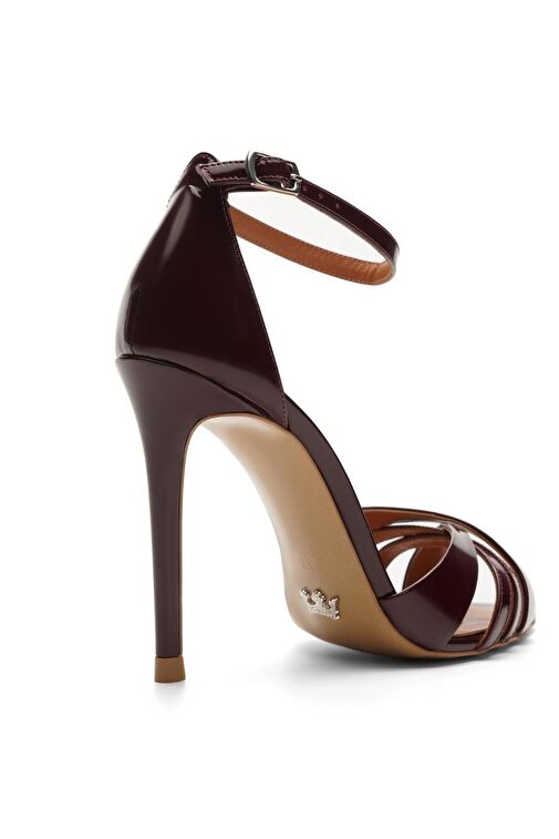 Jabotter Siyah Kadın Rugan Topuklu Ayakkabı JAB3100 / 310K - Görsel 4