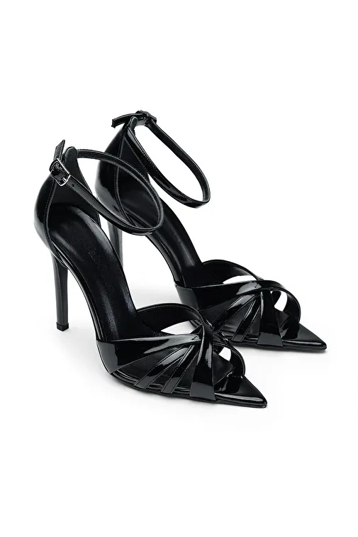 Jabotter Violine Rugan 10 Cm Topuklu Ayakkabı - Görsel 3