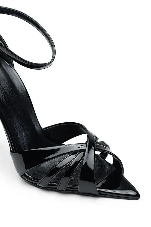 Jabotter Violine Rugan 10 Cm Topuklu Ayakkabı - Görsel 4