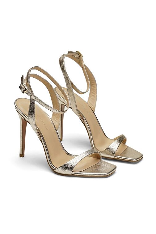 Jabotter Lesley Mat Deri İnce Topuklu Ayakkabı - Görsel 3