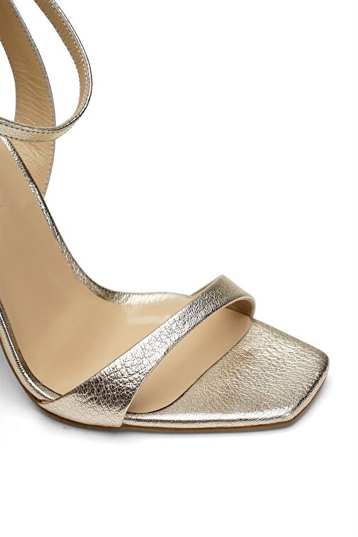 Jabotter Lesley Mat Deri İnce Topuklu Ayakkabı - Görsel 4