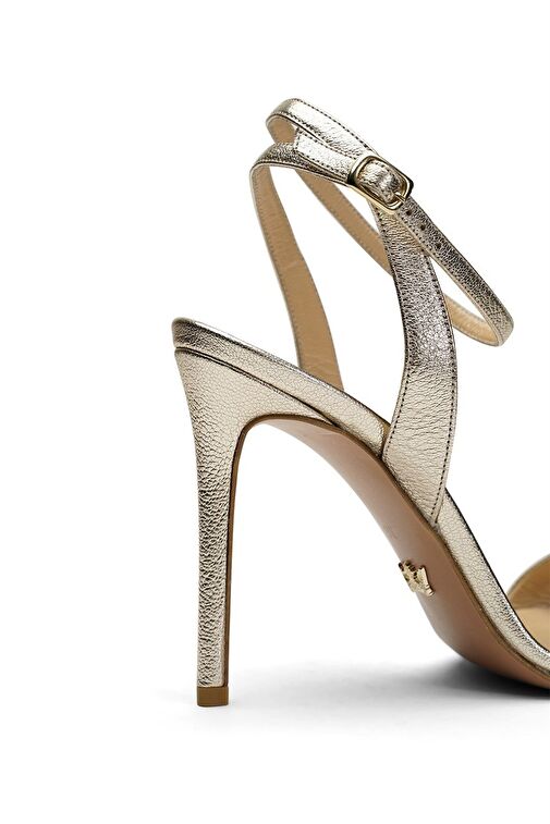 Jabotter Lesley Mat Deri İnce Topuklu Ayakkabı - Görsel 5