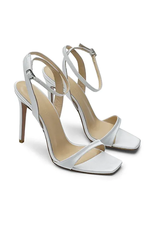 Jabotter Lesley Saten İnce Topuklu Ayakkabı - Görsel 3