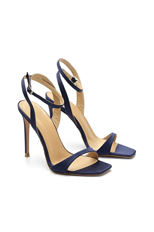 Jabotter Lesley Saten İnce Topuklu Ayakkabı - Görsel 3