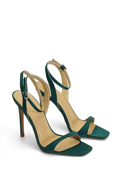 Jabotter Lesley Saten İnce Topuklu Ayakkabı - Görsel 3