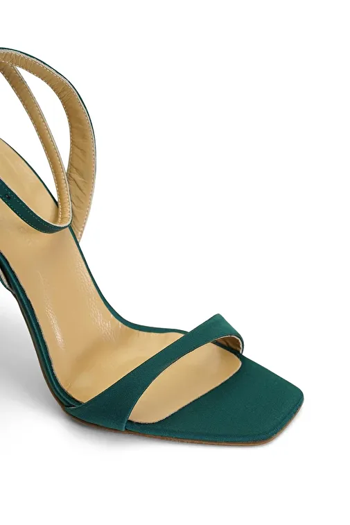 Jabotter Lesley Saten İnce Topuklu Ayakkabı - Görsel 4