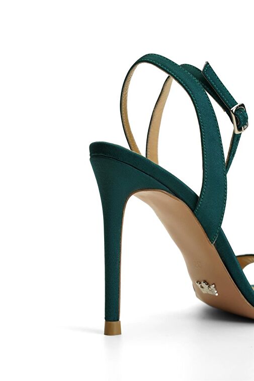 Jabotter Lesley Saten İnce Topuklu Ayakkabı - Görsel 5