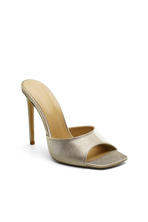 Jabotter Malvina Simli 10 Cm Topuklu Terlik - Görsel 4