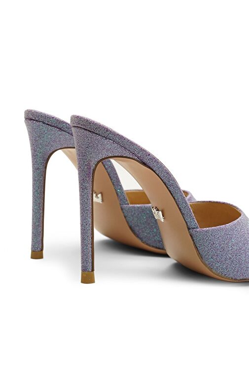 Jabotter Gümüş Kadın Topuklu Terlik JAB4039 / 2033K - Görsel 5