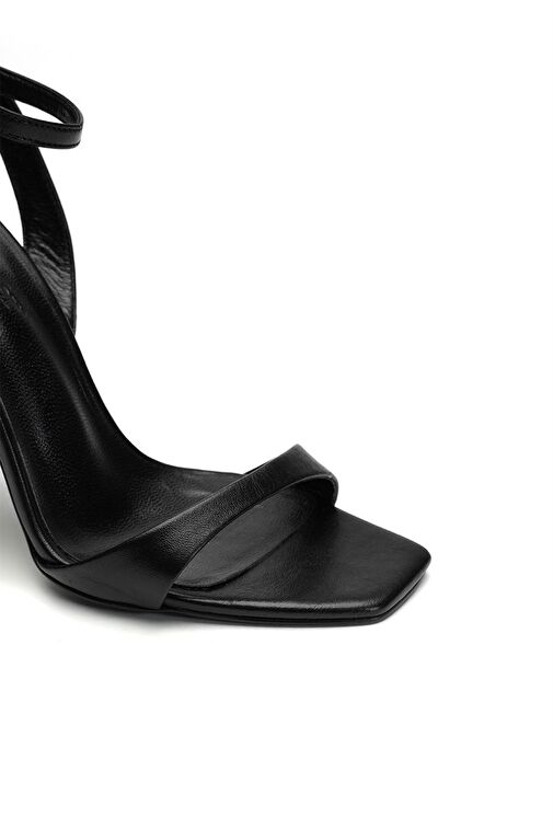 Jabotter Lesley Deri İnce Topuklu Ayakkabı - Görsel 3