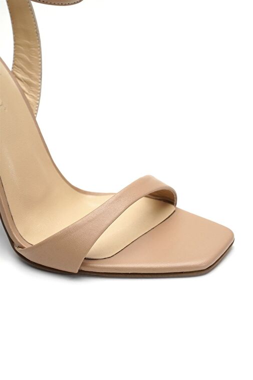 Jabotter Siyah Kadın Deri Topuklu Ayakkabı JAB4076 / 268K - Görsel 4