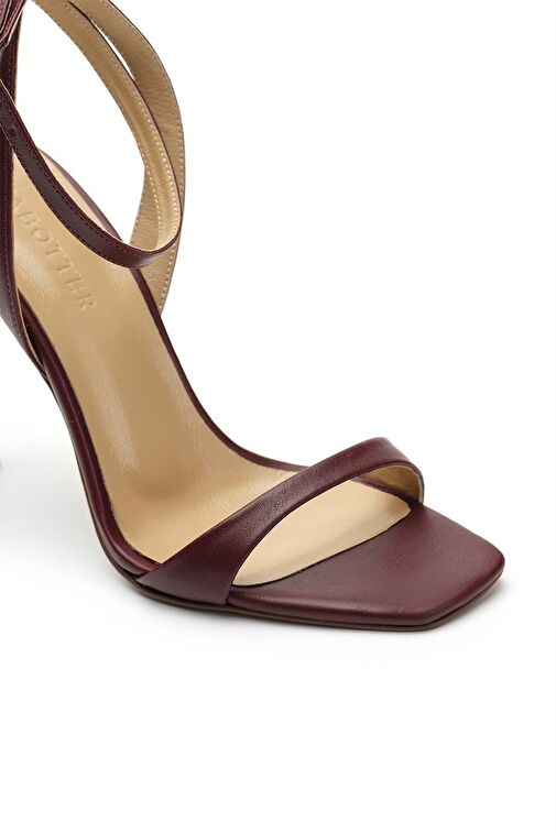 Jabotter Lesley Deri İnce Topuklu Ayakkabı - Görsel 5