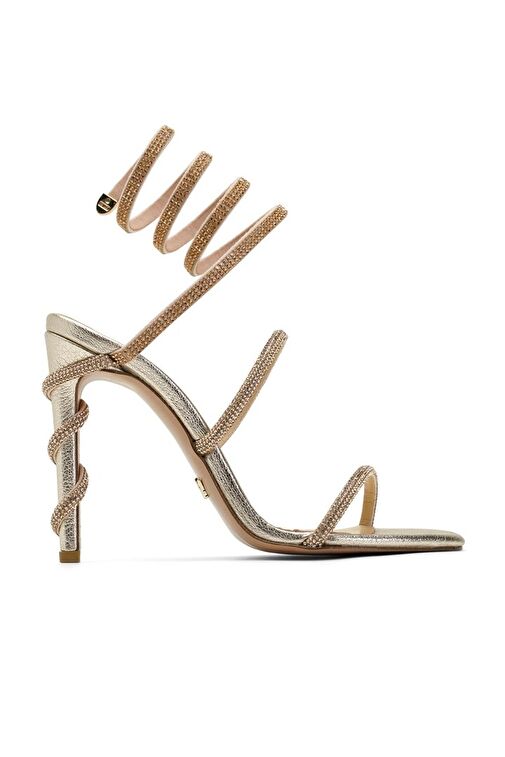 Jabotter Lillian Mat Deri İnce Topuklu Ayakkabı - Görsel 2