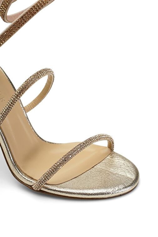 Jabotter Lillian Mat Deri İnce Topuklu Ayakkabı - Görsel 5