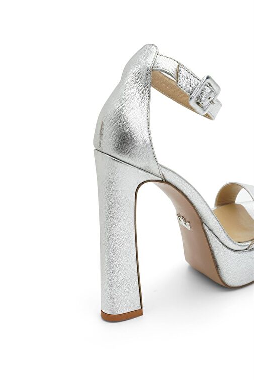 Jabotter Dore Kadın Deri Platform Topuklu Ayakkabı JAB4134 / 515K - Görsel 5