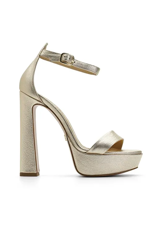 Jabotter Desire Mat Deri Platform Topuklu Ayakkabı - Görsel 2