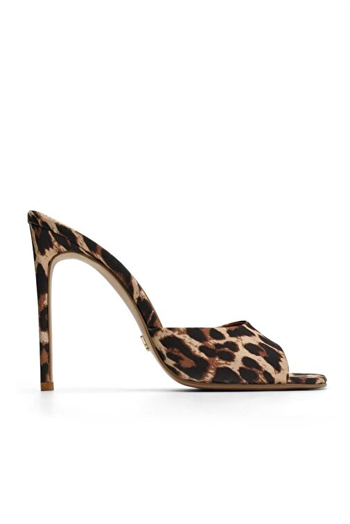 Jabotter Siyah Kadın Saten Topuklu Terlik JAB4149 / 2033K - Görsel 2