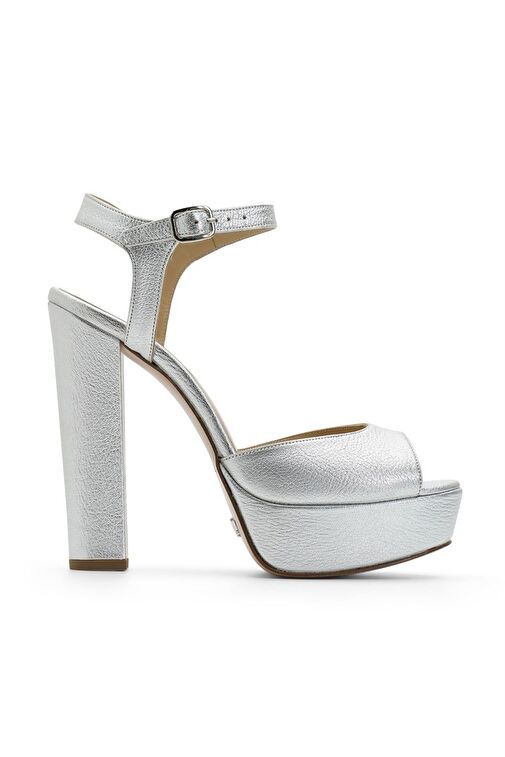 Jabotter Nifty Mat Deri Platform Topuklu Ayakkabı - Görsel 2