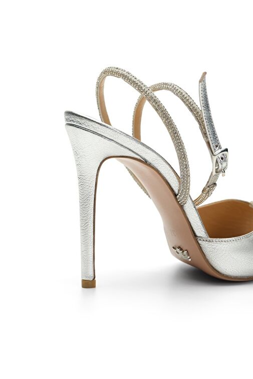 Jabotter Lame Kadın Deri Topuklu Ayakkabı JAB4168 / 2046K - Görsel 3