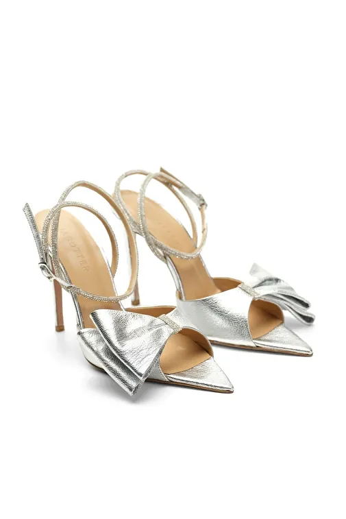 Jabotter Lame Kadın Deri Topuklu Ayakkabı JAB4168 / 2046K - Görsel 4