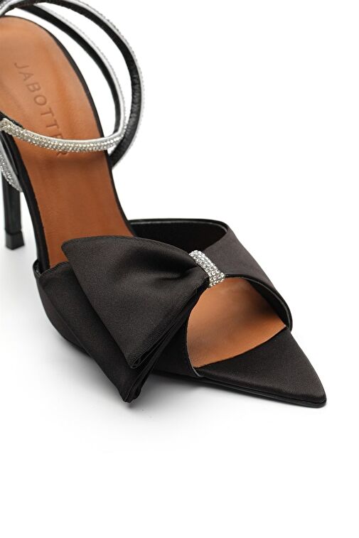 Jabotter John Saten İnce Topuklu Ayakkabı - Görsel 4