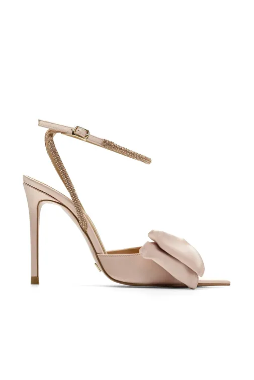 Jabotter John Saten İnce Topuklu Ayakkabı - Görsel 2