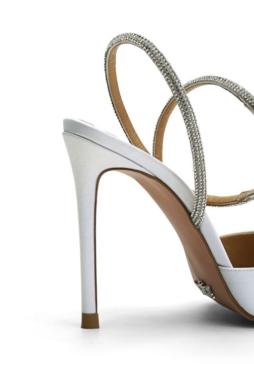 Jabotter Siyah Kadın Saten Topuklu Ayakkabı JAB4209 / 2046K - Görsel 5