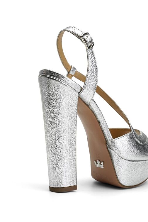 Jabotter Dore Kadın Deri Platform Topuklu Ayakkabı JAB4212 - Görsel 5