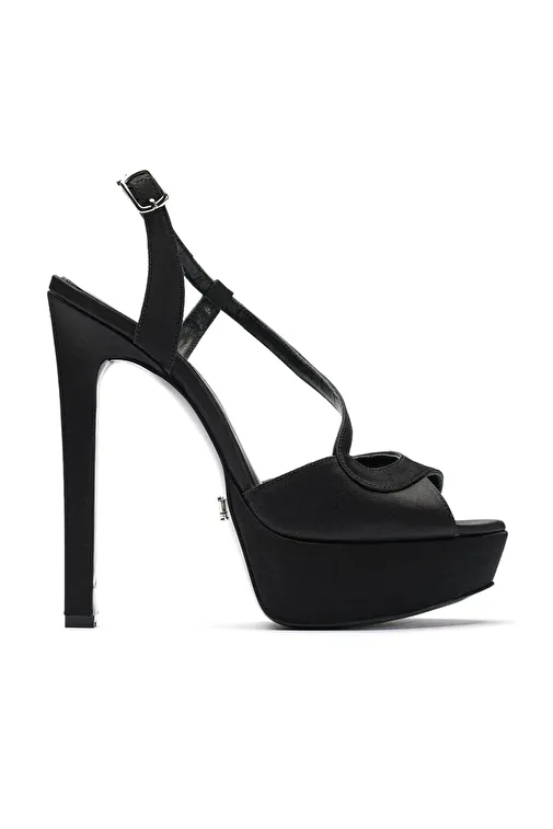 Jabotter Eleanor Saten Platform Topuklu Ayakkabı - Görsel 2