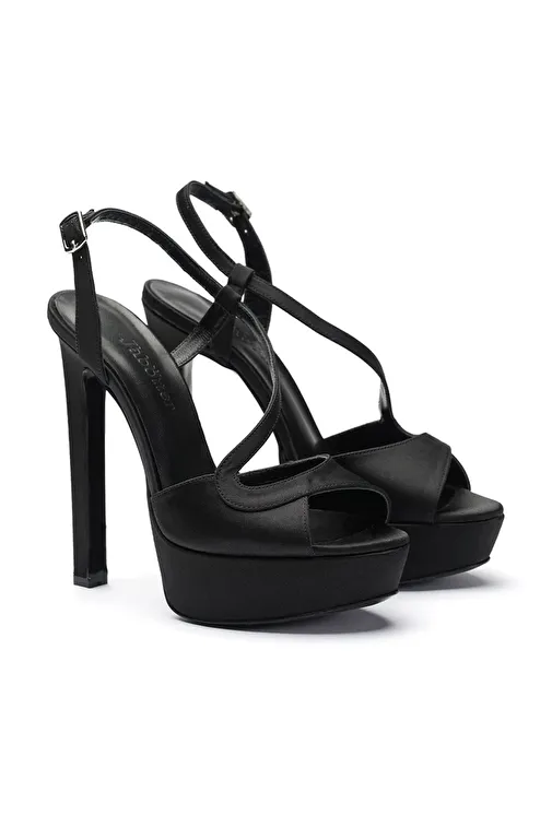 Jabotter Eleanor Saten Platform Topuklu Ayakkabı - Görsel 3