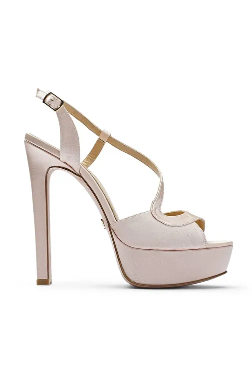 Jabotter Eleanor Saten Platform Topuklu Ayakkabı - Görsel 2