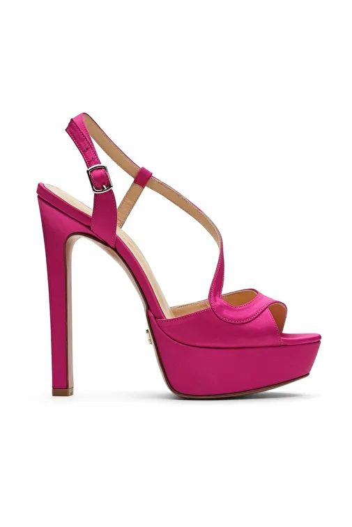 Jabotter Eleanor Saten Platform Topuklu Ayakkabı - Görsel 2